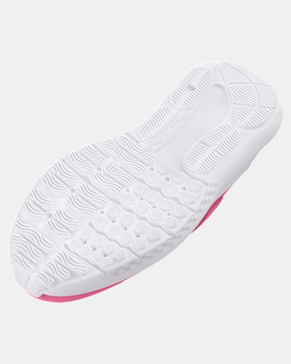 Girls' Pre-School UA Surge 4 AC Printed Running Shoes, Pink, pdpMainDesktop image number 4